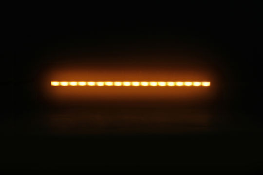 LED Лента 10-80 Волта Червена Светлина За Движещи Се Стоп Бяла За Заден Ход Оранжева Мигач Предупредителна Светлина 35cm IP67