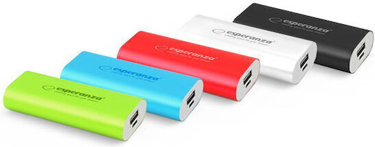 Esperanza EMP105 Power Bank 4400mAh με Θύρα USB-A Κόκκινο