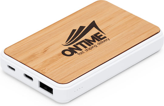 ROSSUM Power Bank 5000mAh mit USB-A Ausgangsanschlüsse Beiges