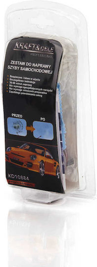 Kraft & Dele Kit Reparator pentru Geamuri-Parbriz Autoturism 150gr