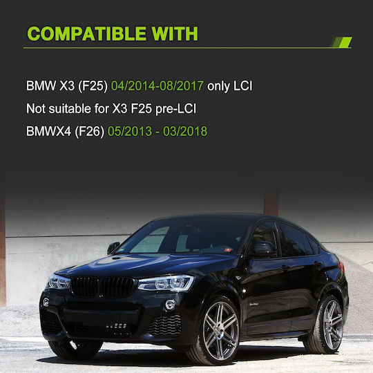 Măști decorative pentru mașini BMW X3 / X4 / X3 (F25) / X4 (F26)