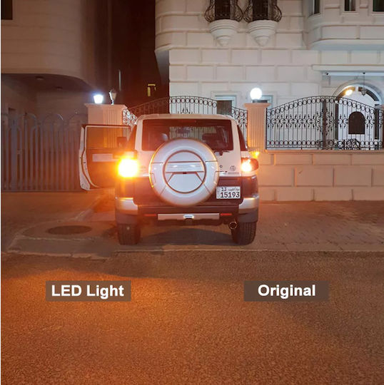 Lampen Auto P21/5W-BAY15D-1157 Canbus LED Rot 12V 2Stück