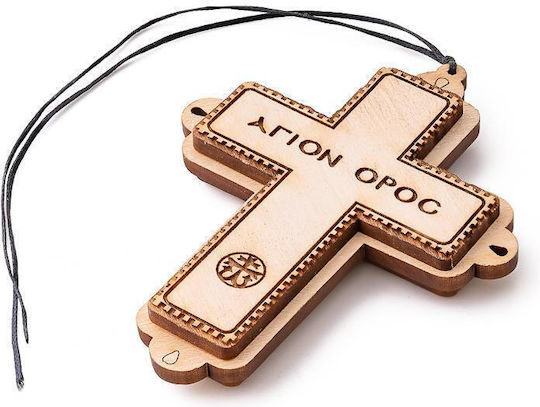 Holz Kreuz Für Auto 10 Cm