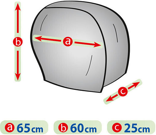 Kegel Reifenschutz Caravan Blau Mobile Serie 65cm X 60cm