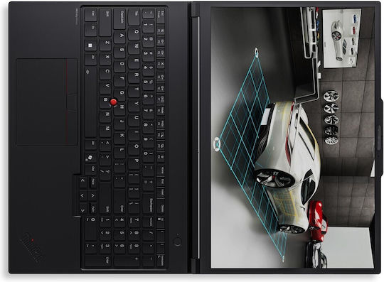 Lenovo P16 Gen 3 16" OLED Ecran Tactil 120Hz (Ultra 9-275HX/96GB/2TB SSD/RTX PRO 1000 Blackwell/W11 Pro) (Tastatură US)