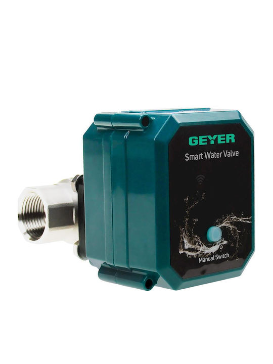 Geyer Elektrische Rasensprenger-Ventil mit Weiblichem Gewinde (M/W) GS-V02-DN15
