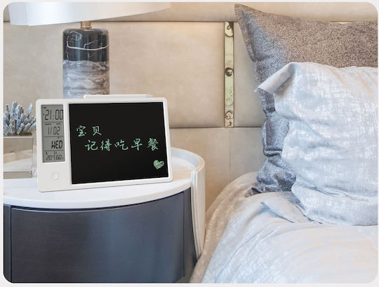Ψηφιακό Ημερολόγιο Lcd Smart Σκίτσο Σχέδιο Γραφή Lcd 10" Λειτουργία Συναγερμού Οεμ