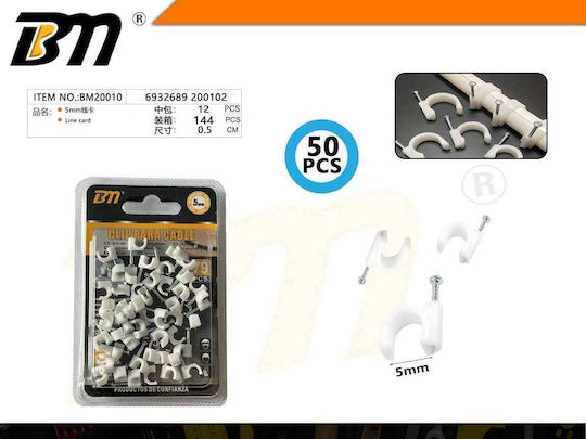 Wire Clips Cable Roka 50 Pieces 200102