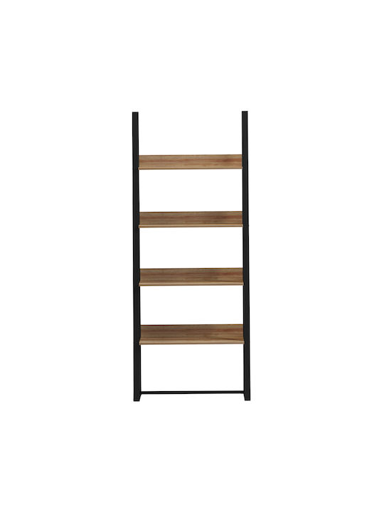 Βιβλιοθήκη Καφέ 75x36x185εκ.