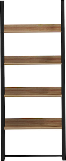 Βιβλιοθήκη Izabel Καφέ 75x36x185εκ.