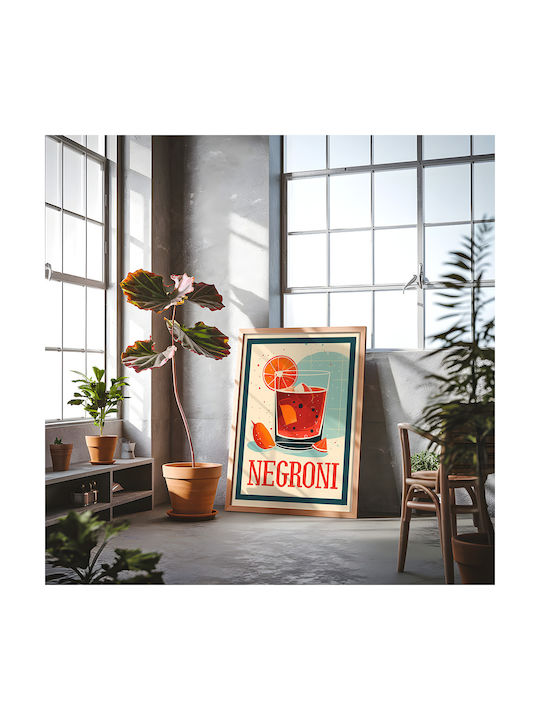 Poster Negroni Cocktail Pst25440 50cm X 70cm-71072pd154701