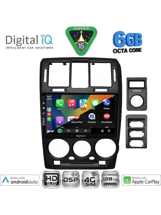 Digital IQ Car Audio System for Hyundai Getz 2002-2011 Bluetooth USB WiFi GPS Apple CarPlay Android Auto with 9" Touch Screen