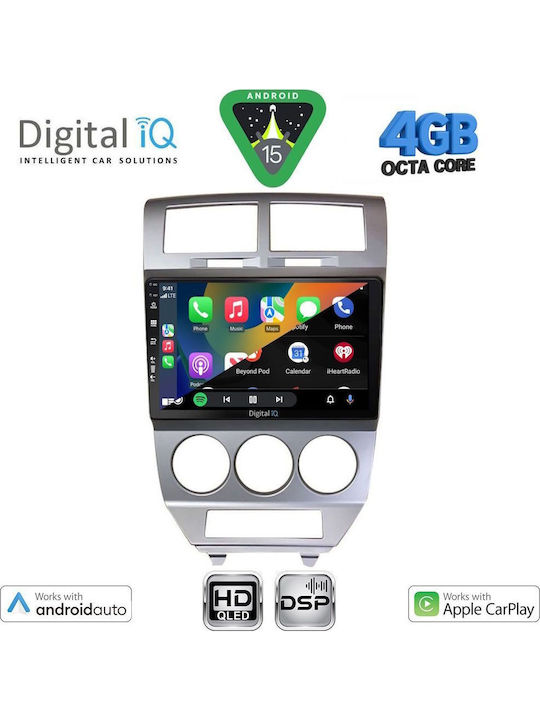 Digital IQ Car Audio System Dodge Caliber 2006-2012 Bluetooth USB WiFi GPS Apple CarPlay Android Auto with 10" Touch Screen