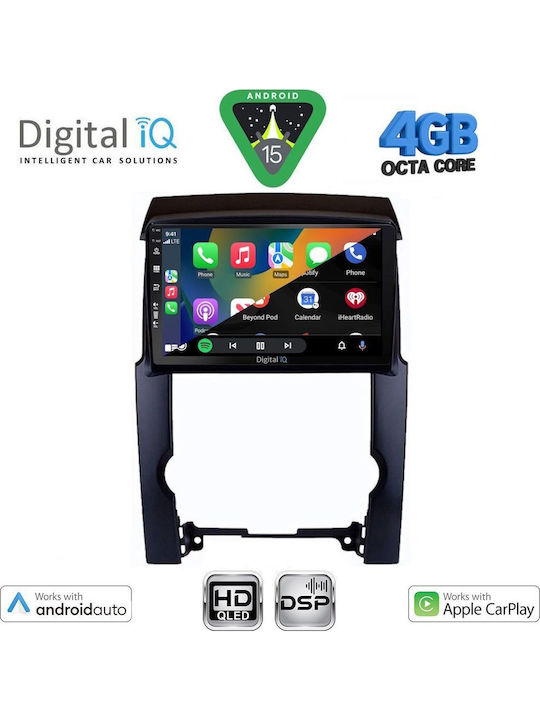 Digital IQ Car Audio System for Kia Sorento 2009-2014 Bluetooth USB WiFi GPS Apple CarPlay Android Auto with 10" Touch Screen