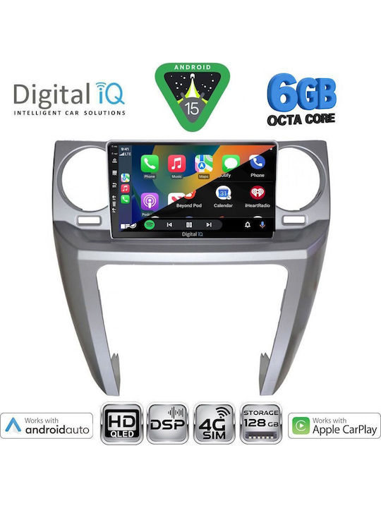Digital IQ Car Audio System for Land Rover Discovery 2004-2009 Bluetooth USB WiFi GPS Apple CarPlay Android Auto with 9" Touch Screen