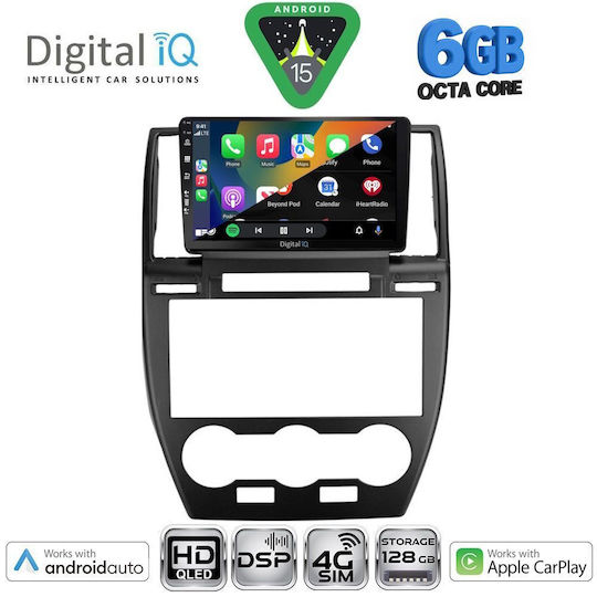 Digital IQ Car Audio System for Land Rover Freelander 2006-2014 Bluetooth USB WiFi GPS Apple CarPlay Android Auto with 9" Touch Screen