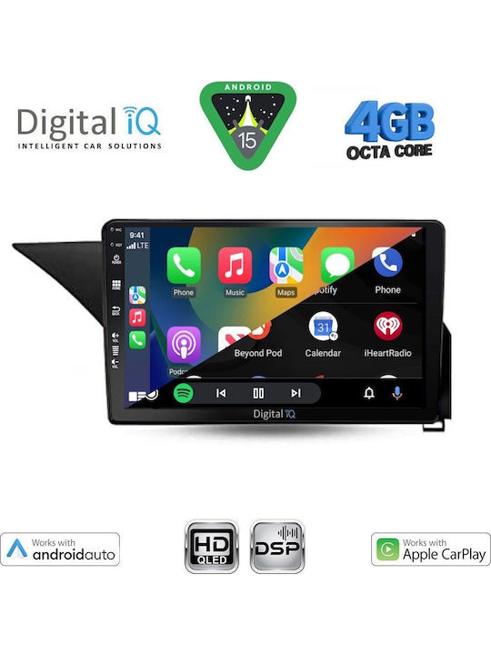 Digital IQ Car Audio System for Mercedes-Benz E Class 2012-2014 (Bluetooth/USB/WiFi/GPS/Apple CarPlay/Android Auto) with 10" Touch Screen