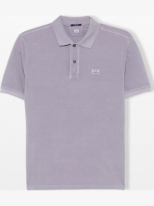 Polo Herrenbluse Lila