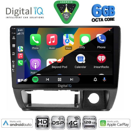 Digital IQ Car Audio System for Suzuki Jimny 1998-2005 (Bluetooth/USB/WiFi/GPS/Apple CarPlay/Android Auto) with 9" Touch Screen