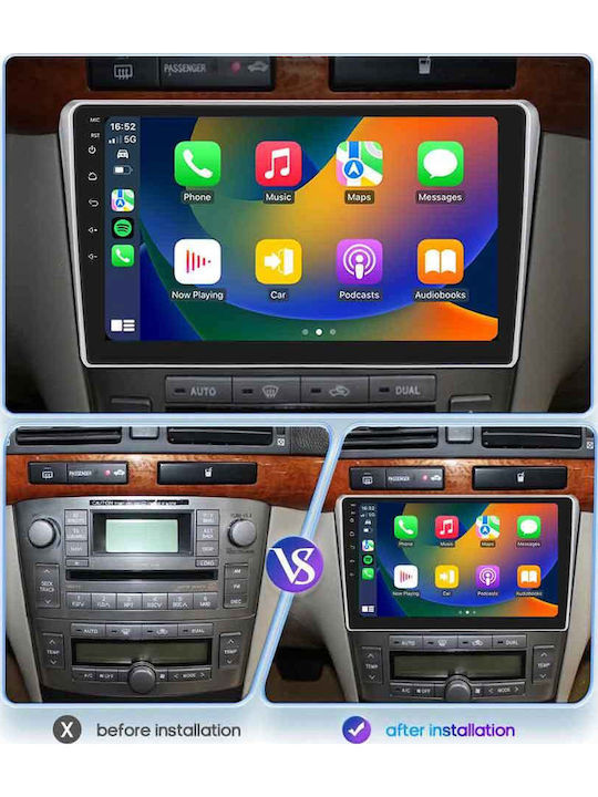 Digital IQ Car Audio System for Toyota Avensis 2003-2009 Bluetooth USB WiFi GPS Apple CarPlay Android Auto with 9" Touch Screen