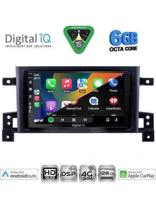 Digital IQ Auto-Audiosysteme für Suzuki Grand Vitara 2005-2015 mit Touchscreen 9 Zoll