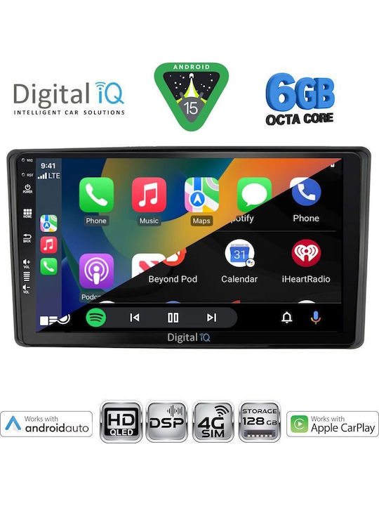 Digital IQ Car Audio System for Toyota Raize Bluetooth USB WiFi GPS Apple CarPlay Android Auto with 10" Touch Screen