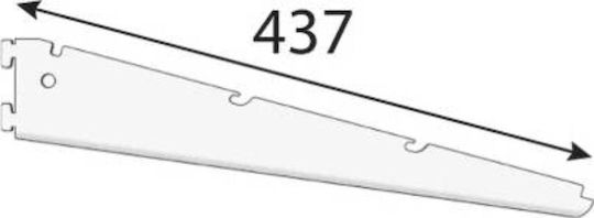 Consolă Înclinată Arob420 437x72 Albă