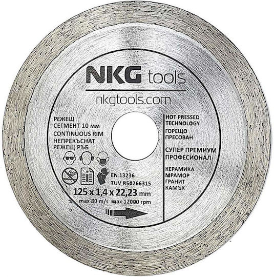NGK Tools Bahco Schleifscheiben Für Baumaterialien 125mm