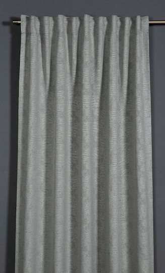 Перде за Прозорец с Тунел Curtain Сиво 135x175см