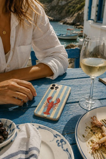 Salt & Stripe Collection Catch Tcl 40 Nxtpaper 5g Flexible TPU Transparent Silicone Case