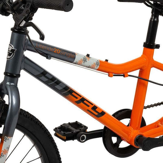 Huffy 20 Παιδisches Fahrrad BMX mit Aluminiumrahmen Schwarz