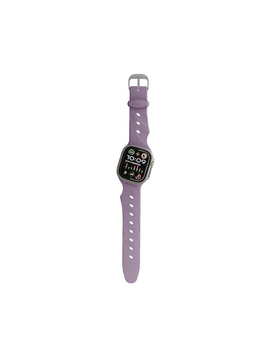 Decoded Silicone Ares Splice Strap 44 46 49mm Purple Haze