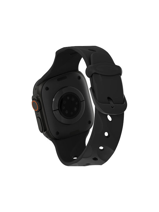 Decoded Λουράκι Μαύρο (Apple Watch 44/46/49 Mm)