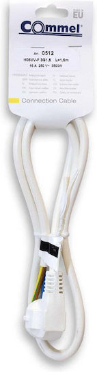 Ștecăr Cablu H05vv-f 3x1.5mm2 Commel
