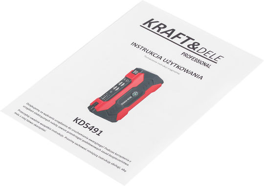 Kraft & Dele Starter Portabil Pentru Baterii Auto Și Motocicletă 28000mAh Cu Bancă De Alimentare USB Obiectiv 12V