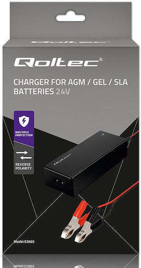 Qoltec Φορτιστής Μπαταρίας Αυτοκινήτου 24V 2A 48W