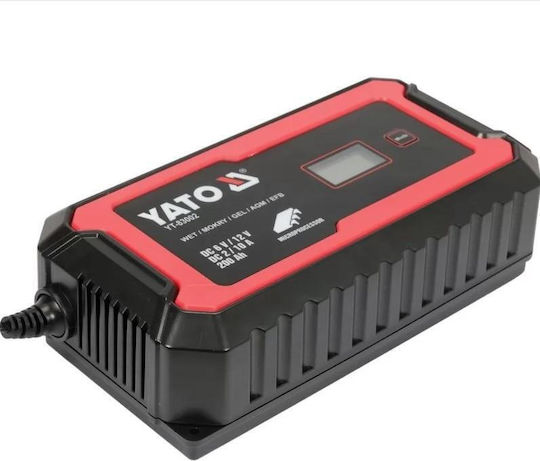 Yato Φορτιστής Μπαταρίας Αυτοκινήτου 12V