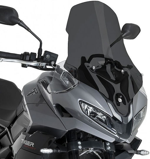 Dark Smoke Touring Windshield Compatible with Triumph Tiger Sport 800 25 22521f Puig