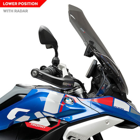 Puig Φιμέ Ζελατίνα Μοτοσυκλέτας Touring για Triumph Trophy 22321H
