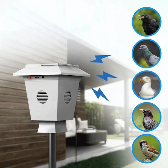 Ultrasonic Bird Repellent Solar Powered