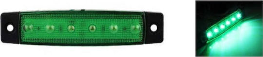 Lămpi Volum LED pentru Camion IP66 Verde 12V 10 Bucăți – OEM