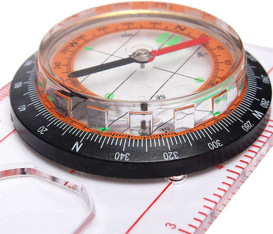 Cartographic Map Compass Plate Compass String Travel Father's Day