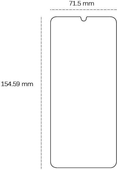 Gehärtetes Glas Galaxy A15