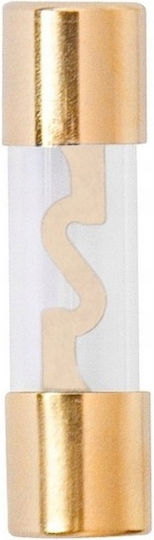 Agu Glass Fuses 10.3x38 Mm 60a Gold-plated 2 Pcs