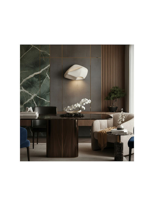 Lightplanet Lămpi de Perete Moderne cu LED Integrat și Lumină Alb Cald Gri