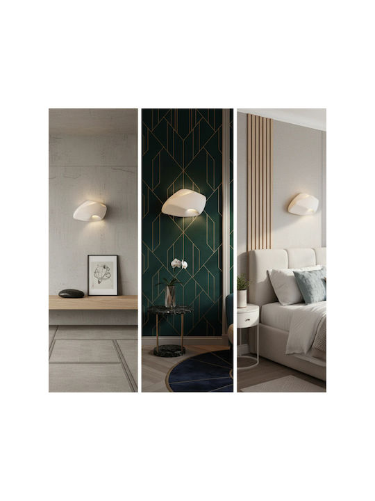 Lightplanet Lampă de Perete Modernă cu LED Integrat și Lumină Alb Cald