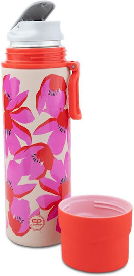 Coolpack Kids Thermos Water Bottle Pink 500ml