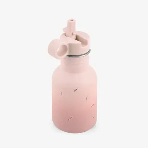 Kikka Boo Kids Stainless Steel Water Bottle with Straw Green 350ml