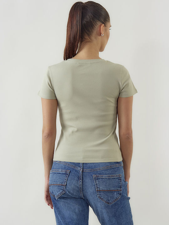 Γυναικείο T-shirt Μπεζ