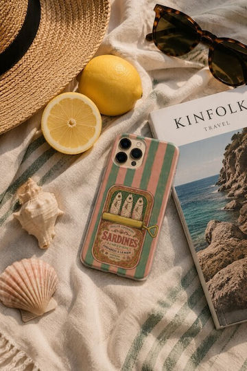Salt & Stripe Collection Tin Case Realme 5 Pro Flexible TPU Transparent Silicone